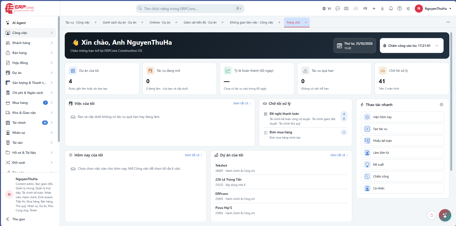 ERPCons project overview on desktop